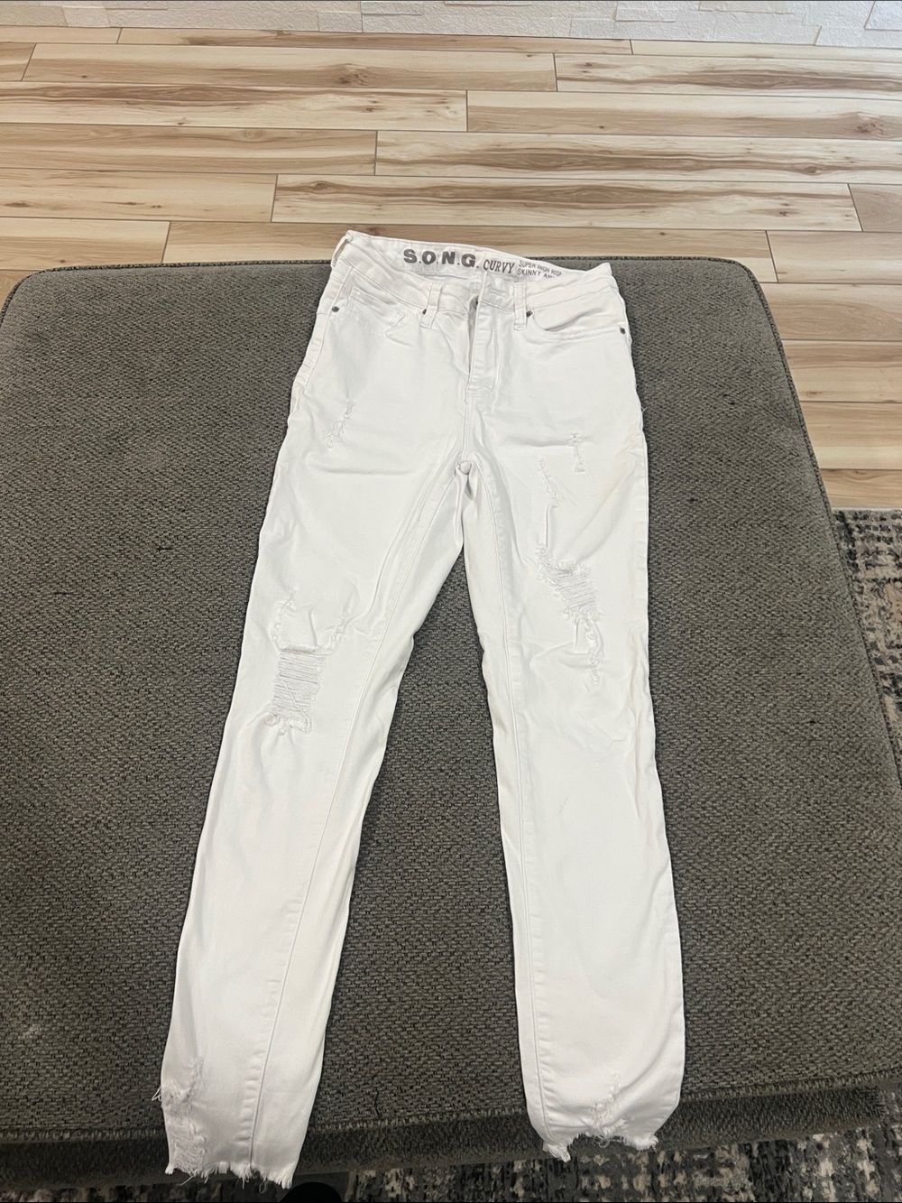 White jeans